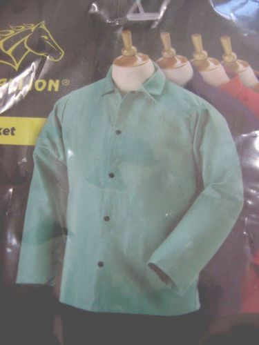 Black Stallion Flame Resistant Welding Jacket Size Large 36&#034; NWT F9-36C