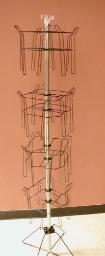 Siegel model 100a display rotating magazine and brochure rack for sale