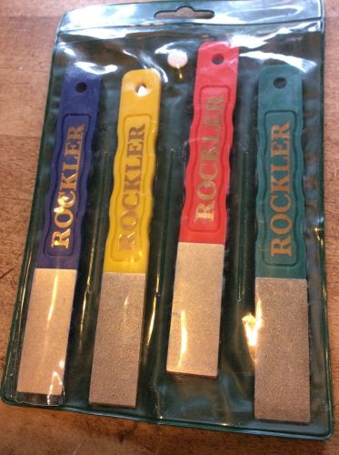 Rockler 4 Piece Diamond Hone Set  Free Shipping!