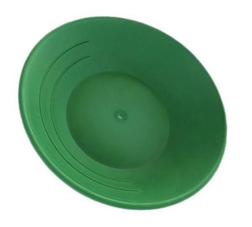 13&#034; Gold Pan Panning Sifting Separating Impurities Black Sand Prospecting GREEN