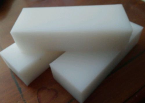 1-3/8&#034; UHMW Sheet Plastic 2&#034;X5.5&#034;, Three Pieces