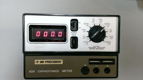 BK Precision Model 820 Capacitance Meter #2