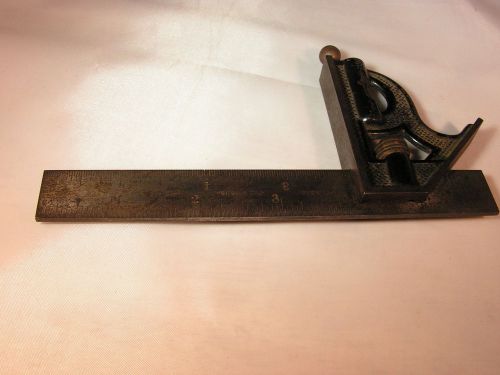 VINTAGE L.S.S. CO. ATHOL, MASS. USA HARDENED 6&#034; NO. 4 SQUARE