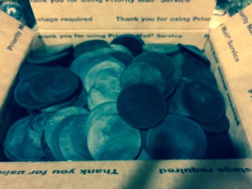 NEOPRENE RUBBER DISCS 1/8&#034; 2.375&#034; Round Flat Rate Box Just Stuff