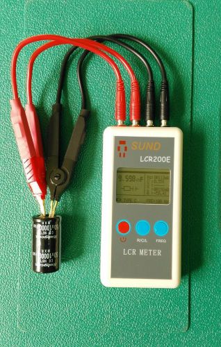New Handheld LCR capacitor ESR meter resistance capacitance inductance Meter