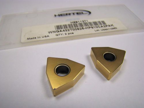 HERTEL Ceramic Turning Inserts WNGA432T00625AA-HP610CA Qty 2 [2014]