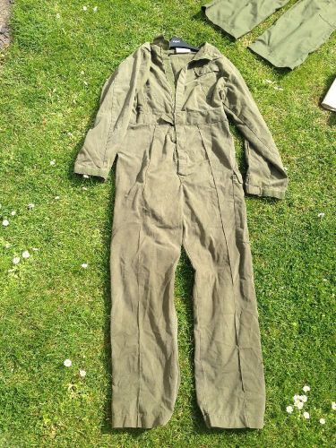 Mens Green Overalls Size Medium