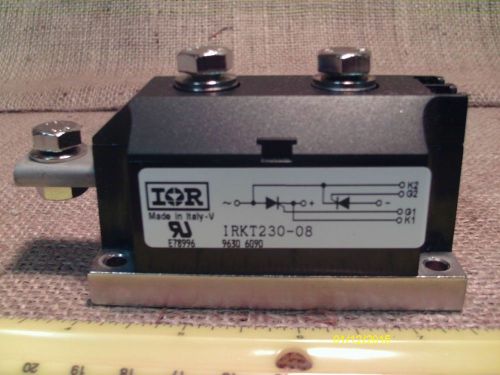 IR CONTROL THYRISTOR MODULE IRKT230-08; E78996; 9630; 6G90