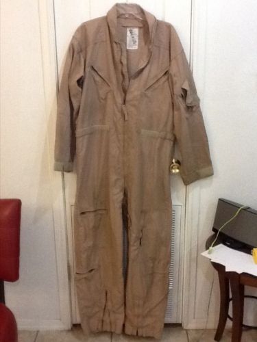 Men&#039;s FR Fire Flame resistant Coverall  48 Regular khaki Flyers