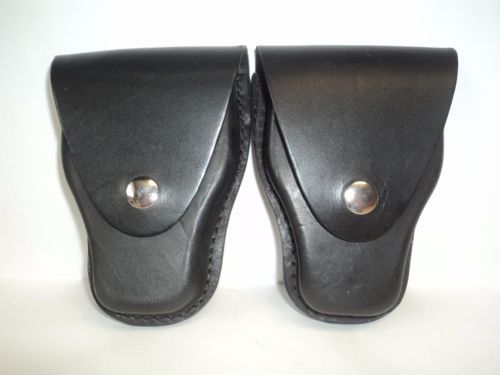 Boston Leather Handcuff Case *LOT OF 2* 5518-1