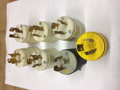 L5-15P Bryant Plug 15A 125V (lot of 7)