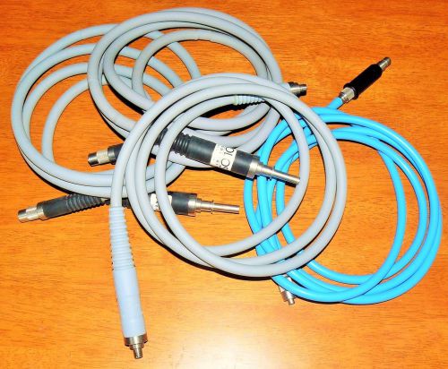 Fiber Optic Cables(4 Total) Luxtec, Solos Endoscopy