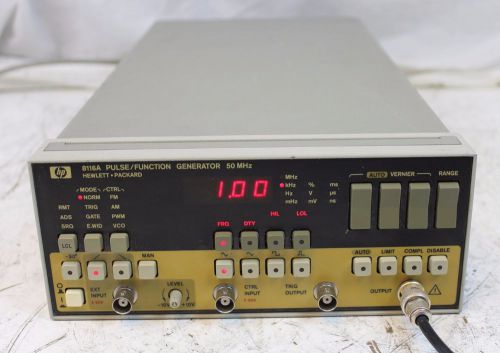 HP 8116A Pulse/Function Generator Agilent