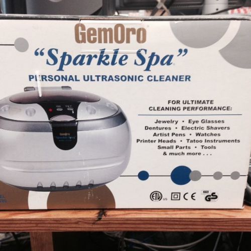 ULTRASONIC CLEANER  GemOro Sparkle Spa