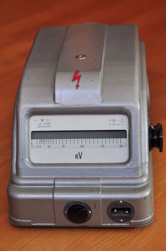 0-30kV 0-1kV AC/DC Electrostatic Kilovoltmeter 2-14MHz 1% acuracy 0-1 C196