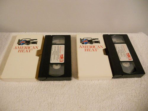 AMERICAN HEAT Fireman TRAINING Tape Lot #16 ~ Dragon Slayer/Hazmat/Air Bags+More