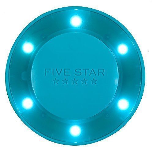 Five star push button locker colored light, led, locker accessories, teal for sale