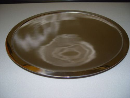 Hot/cold round tray 14&#034; s/s for sale