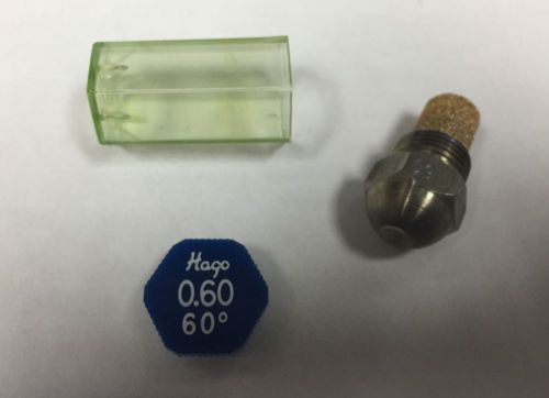 Hago .60 gph 60 degree ss semi solid nozzle (6060ss, 22080, 030g2154) for sale