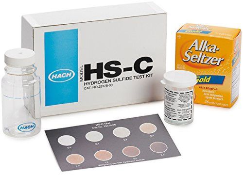 Hach 2537800 Hydrogen Sulfide Test Kit Model HS-C