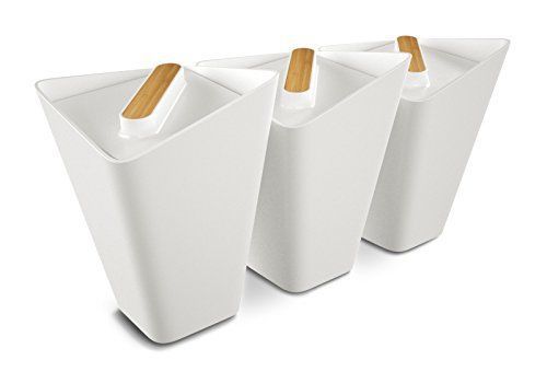 Black+Blum Forminimal Storage Jars x 3 - White