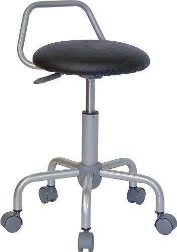 Flash Furniture WL-ST-08-GG Ergonomic Stool Black Flash Furniture