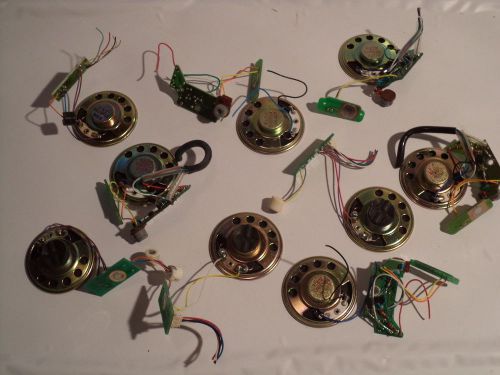 Lot of Miscellaneous Motorola Speaker Microphone Components