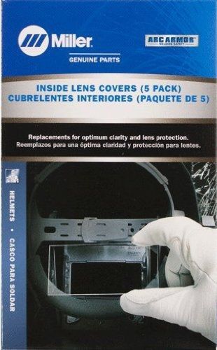 Miller electric miller 216327 inside cover lens for elite series - qty5 for sale