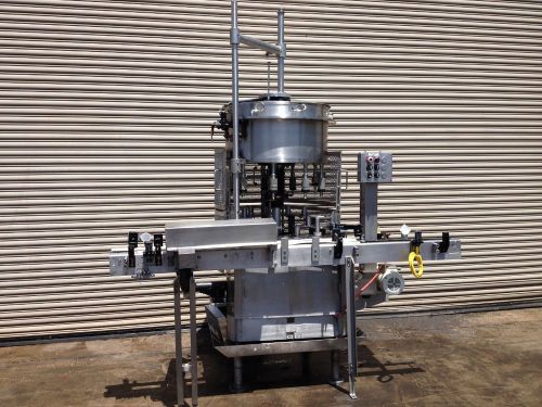 Horix 9 Valve SS Rotary Bottle Filler, Liquid Filling Machinery