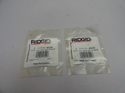 New Ridgid 46220 E517 thumb screw fits Ridgid 312 lever lot of 2