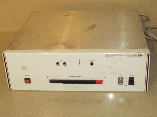 GCA / MCPHERSON INSTRUMENT MODEL 786-A DIGITAL SCAN CONTROL