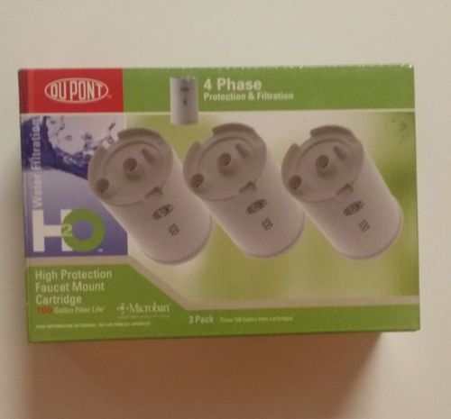 (3 PACK) Dupont 100 Gallon Faucet Mount Filter Cartridge - 4 Phase - WF-FMC103X