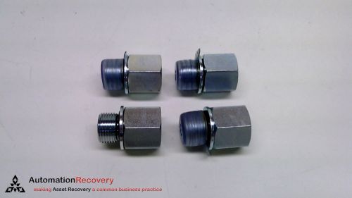 ADAPTALL 9035S-06-06 - PACK OF 4 - FITTINGS, DIAMETER 1: 3/8&#034;,, NEW* #218710