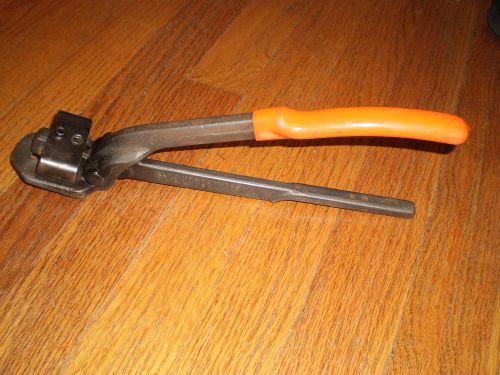 Safety Strap Cutter Elmo Mfg Model E 12&#034; long USA PAT # 4644646