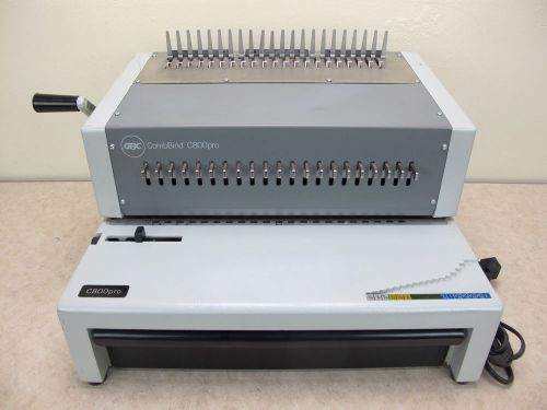 GBC Combbind C800PRO Heavy-duty Punch &amp; Binding Machine