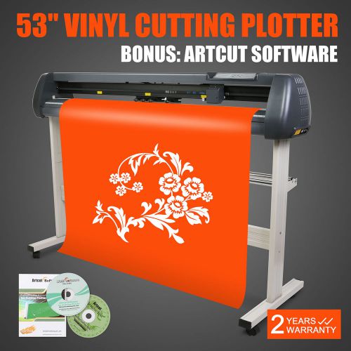 53&#034; VINYL CUTTING PLOTTER CUTTER CONTOUR CUTTING 3D-SHADOW OUTSTANDING FEATURES