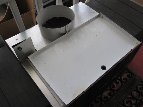 True Freezer Model GDM-23F Evaporator Drain Pan And Guard Assembly