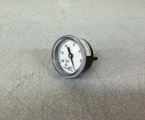 Ashcroft Pressure Gauge in. HG vac 0 - 30 PSI Unknown Model Number