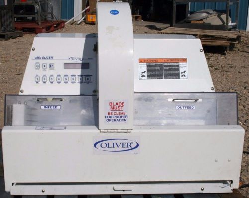 Oliver Varislicer 2005 Bread Bakery Slicer