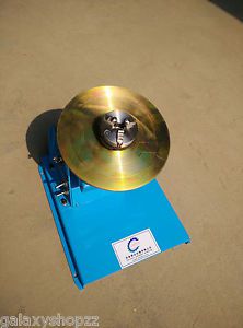 2-18rpm 10kg light duty welding turntable positioner with 65mm chuck ac 110-240v for sale