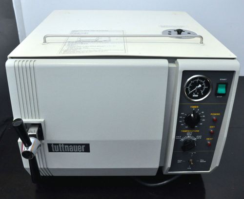 Tuttnauer 2340 Autoclave Sterilizer for Dental Medical Tattoo