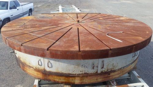 13’-4” Power Rotary Table – Large Heavy Duty