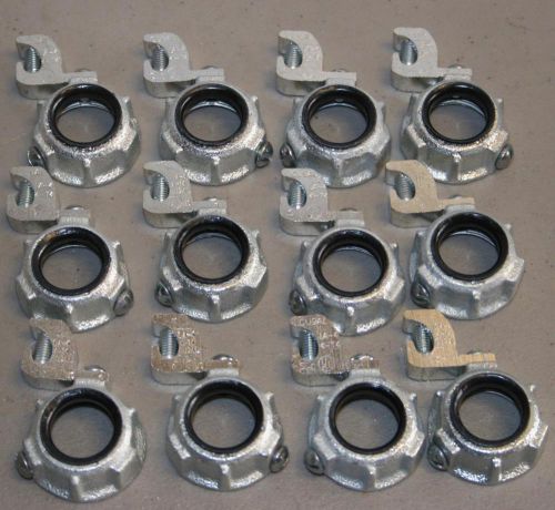 Lot of 12   3/4&#034; threaded bonding grounding bushing w/ 4-14 lugs new old stock for sale