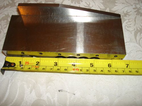 SINE BAR PLATE FIXTURE  2 1/2&#034;  X 6 5/8&#034; X 1 16&#034;