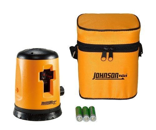 Johnson level and tool 40-0912 self-leveling cross-line laser level for sale