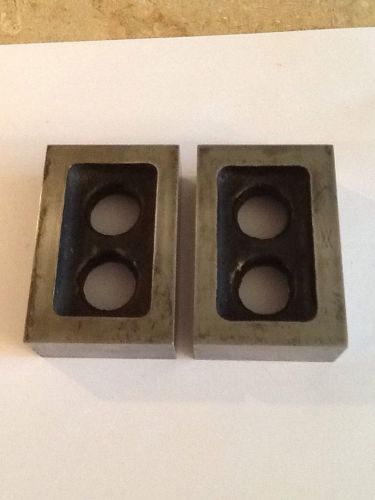 Machinist Pair Of 1&#034; -2&#034; - 3&#034; Blocks Hardened &amp; Ground