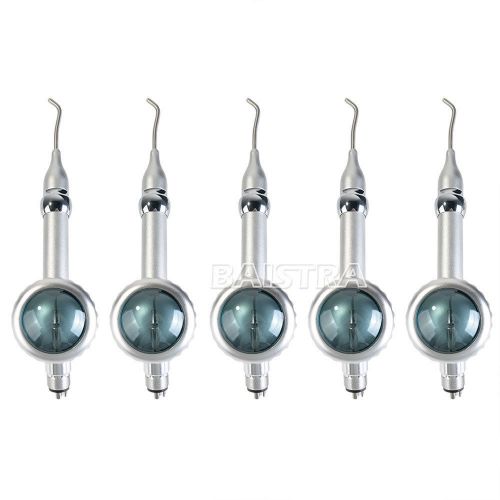 5pcs Dental Air Polisher Prophy Jet Handpiece Teeth Polishing Sand 4 Hole Best