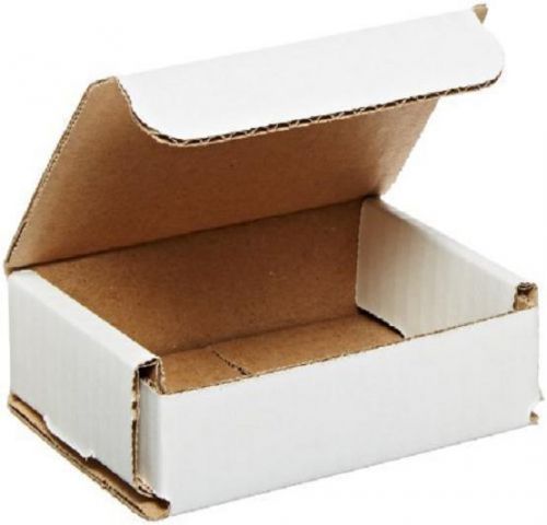 Corrugated Cardboard Shipping Boxes Mailers 4&#034; x 3&#034; x 1&#034; (Bundle of 50)