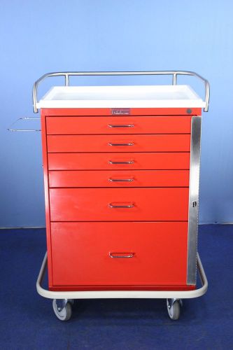 Harloff Crash Cart Medical Supply Cart with Warranty