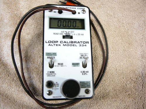 Altek Industries Model 334 Loop Calibrator